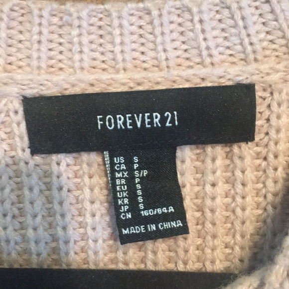 Forever 21 Pink Sweater - Picture 4 of 5